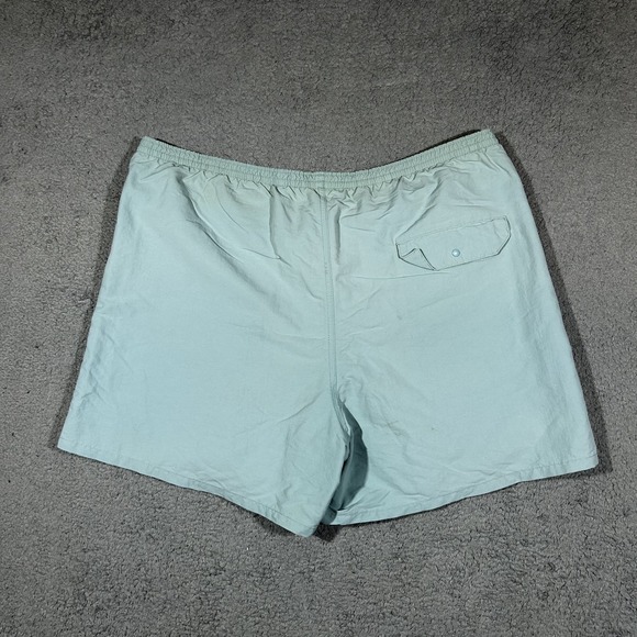 Patagonia Aqua Blue Baggies Summer Shorts Mens Size Large #2068 - Picture 3 of 9